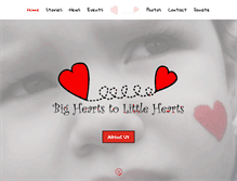 Tablet Screenshot of bighearts2littlehearts.com